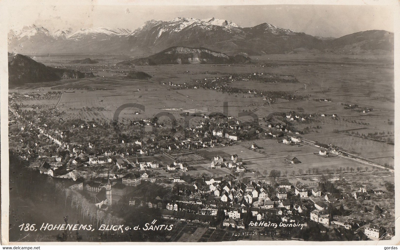 Austria - Hohenems - Blick An Der Santis - Hohenems