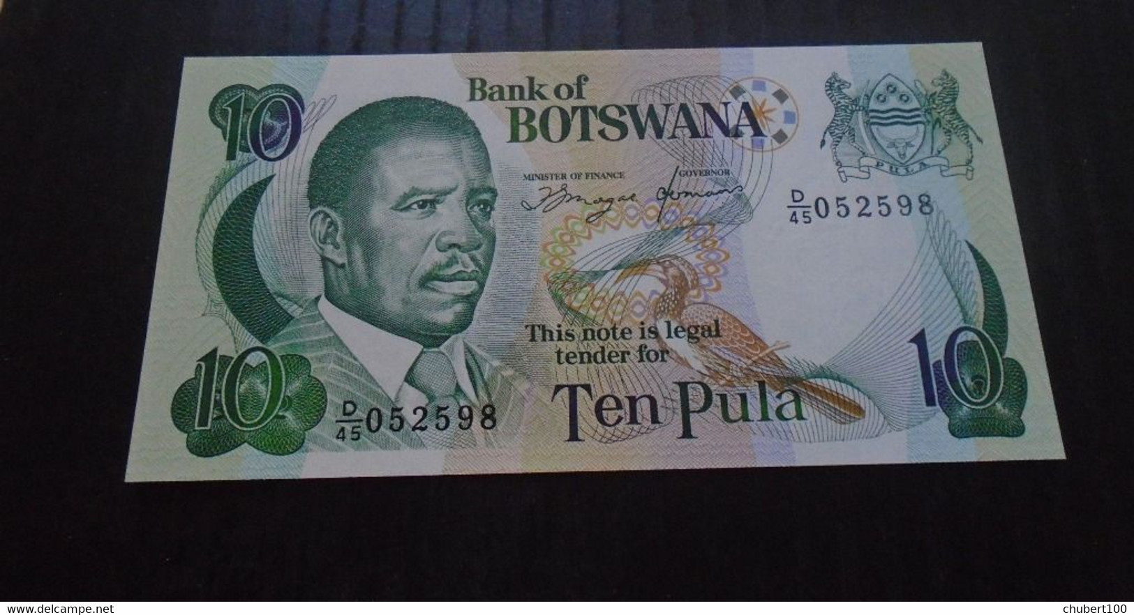 BOTSWANA , P 12 , 10 Pula , ND 1992,  UNC - Botswana