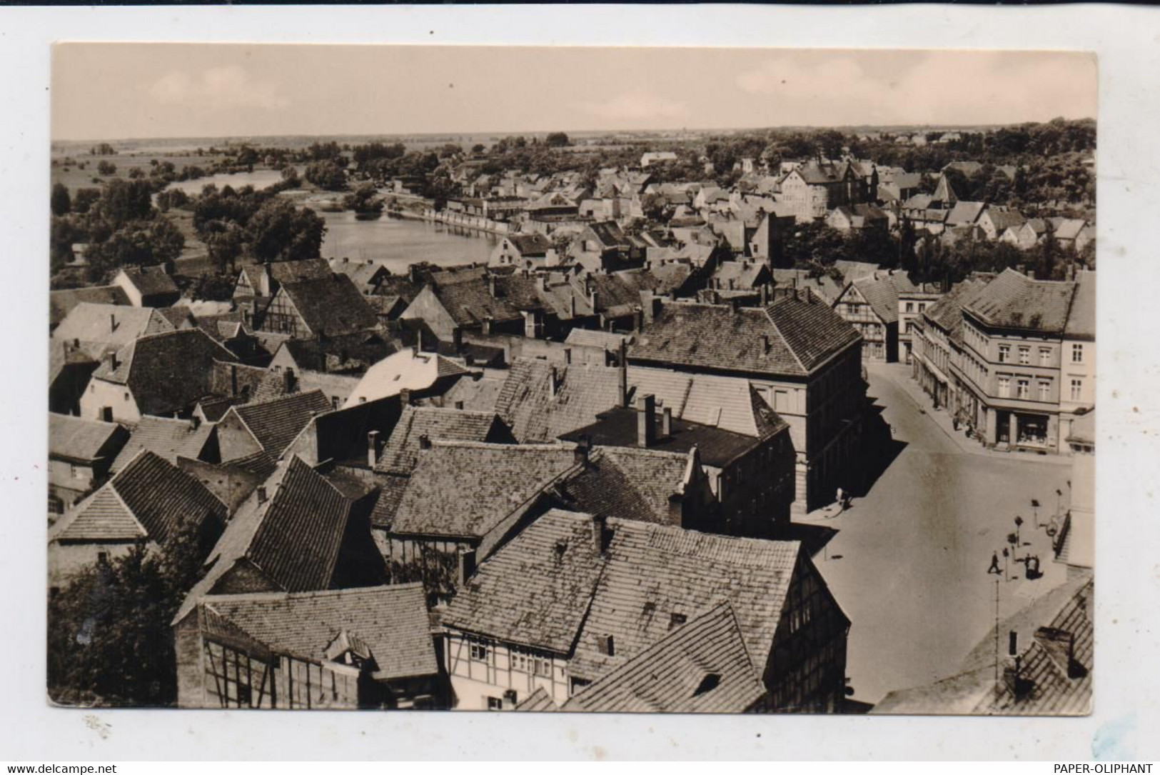 0-3530 HAVELBERG, Blick über Den Ort, 1959 - Havelberg