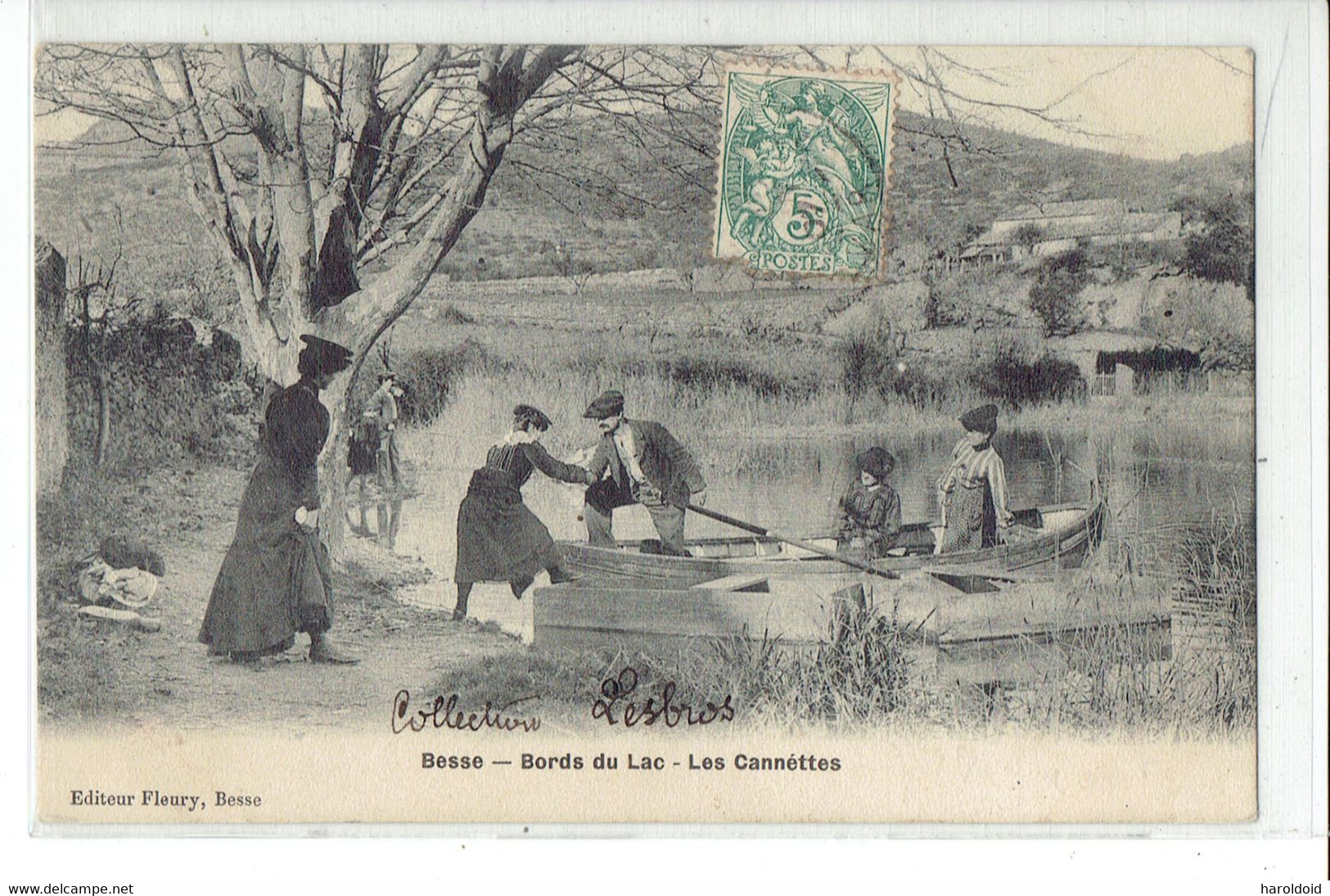 CPA 83 - BESSE - BORDS DU LAC - LES CANNETTES - Besse-sur-Issole