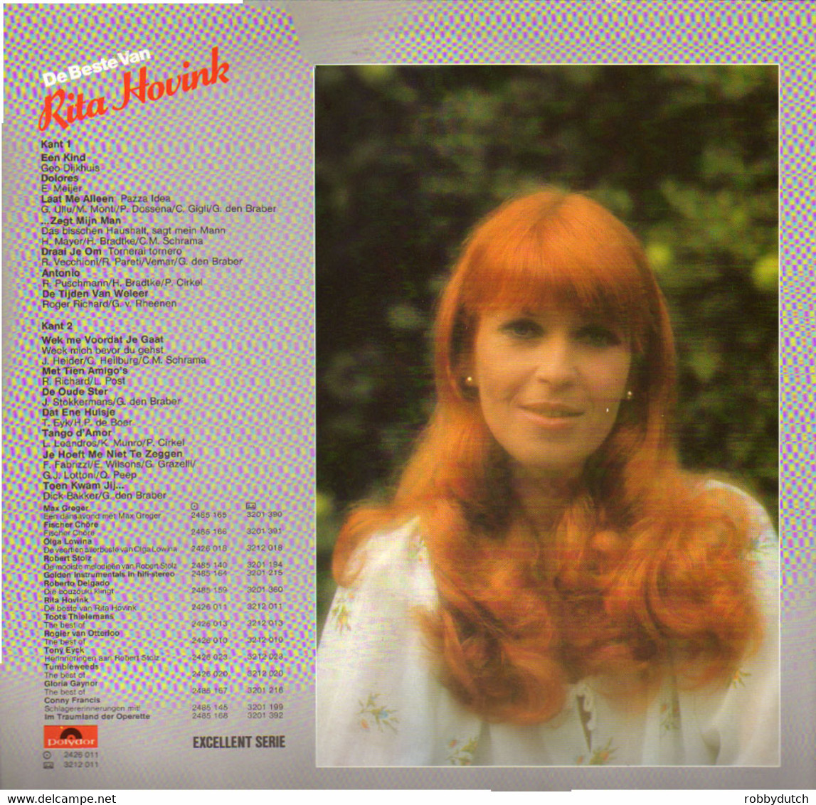 * LP *  DE BESTE VAN RITA HOVINK (Holland 1979) - Otros - Canción Neerlandesa