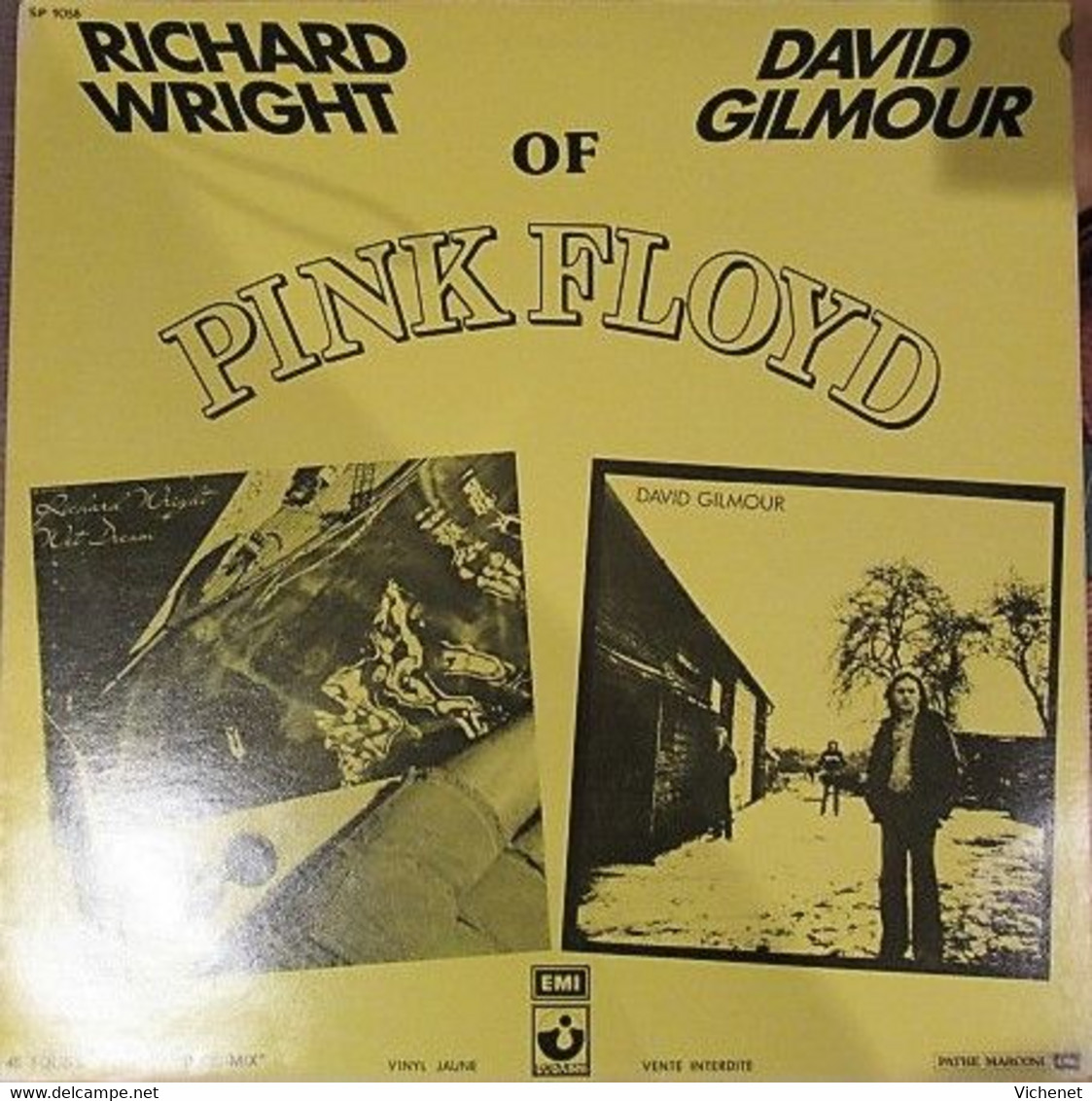 Richard Wright / David Gilmour – Drop In From The Top / No Way - Maxi - Promo - Yellow Vynil - 45 T - Maxi-Single