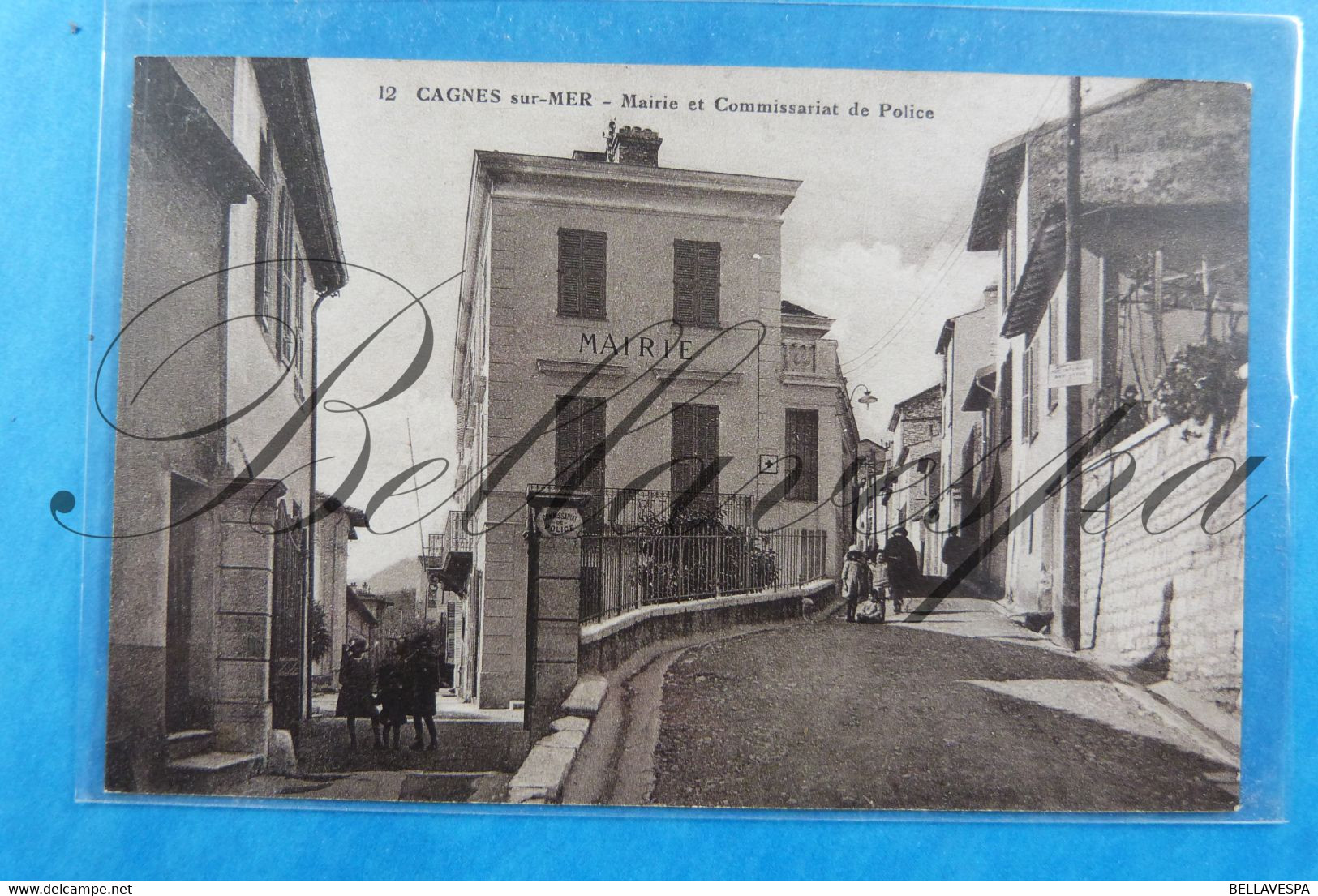 Cagnes Mairie Et Commissariat De Police.  édit Cie Alsac. N°12 - Cagnes-sur-Mer