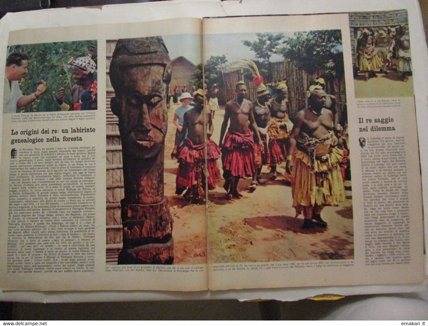 # INSERTO EPOCA  (3) / AFRICA PARADISO NERO / U RE SONO FIGLI DI DIO - First Editions