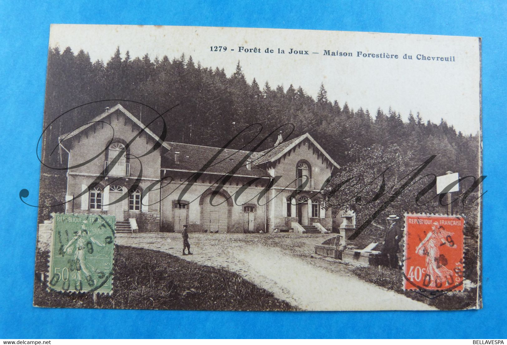 Forêt De La Joux Maison Forestière Du Chevreuil.  N° 1279 édit Lardier. - Autres & Non Classés