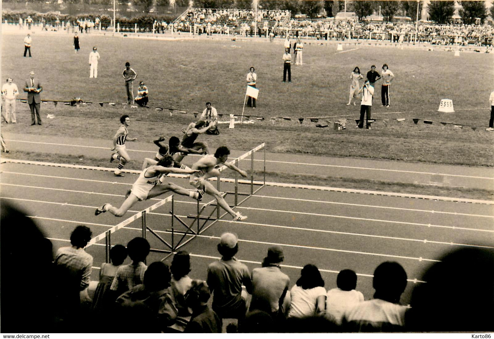 Athlétisme * 3 Photos Anciennes * Course De Haies * Concours Sport - Athlétisme