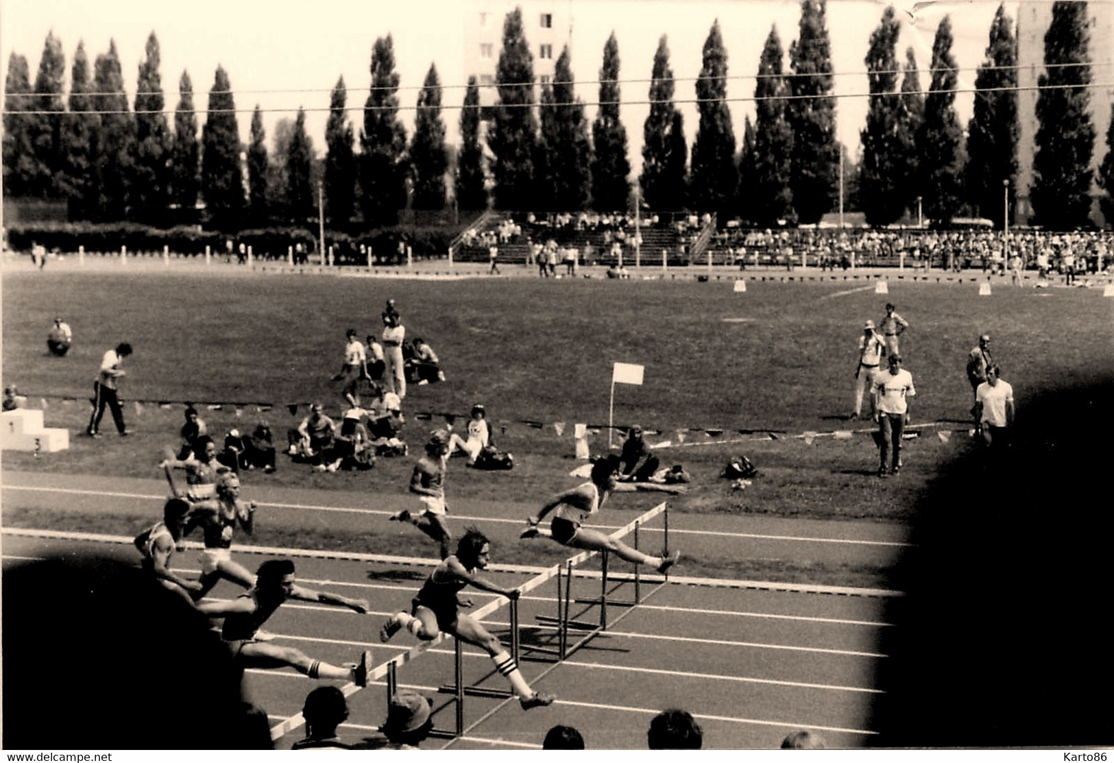 Athlétisme * 3 Photos Anciennes * Course De Haies * Concours Sport - Athlétisme