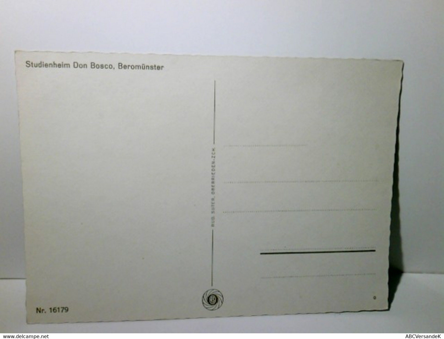 Beromünster. Studienheim Don Bosco. Schweiz. Alte Ansichtskarte / Postkarte Farbig, Ungel. Ca 70ger Jahre ?. 4 - Bosco/Gurin