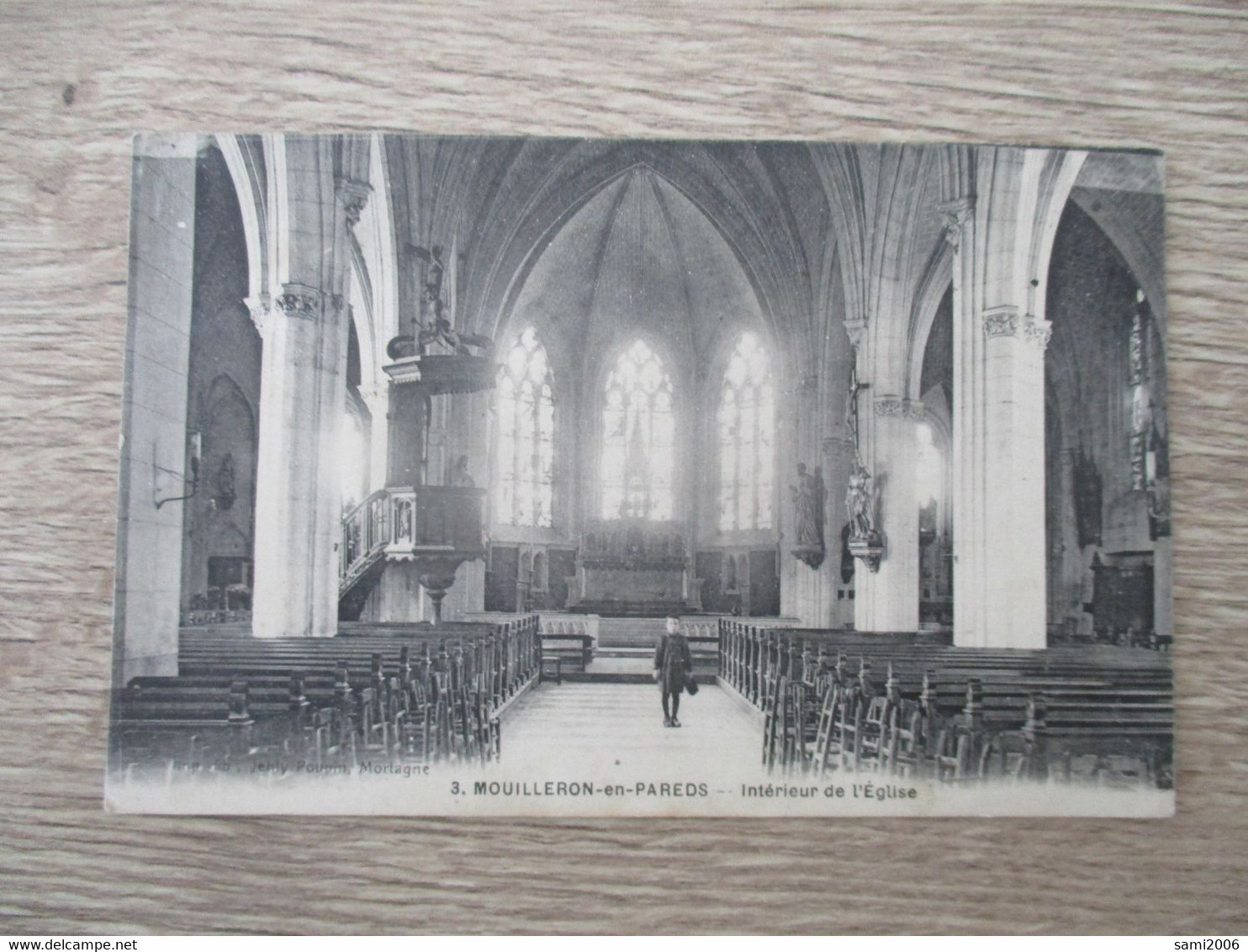 85 MOUILLERON EN PAREDS INTERIEUR EGLISE ENFANT - Mouilleron En Pareds