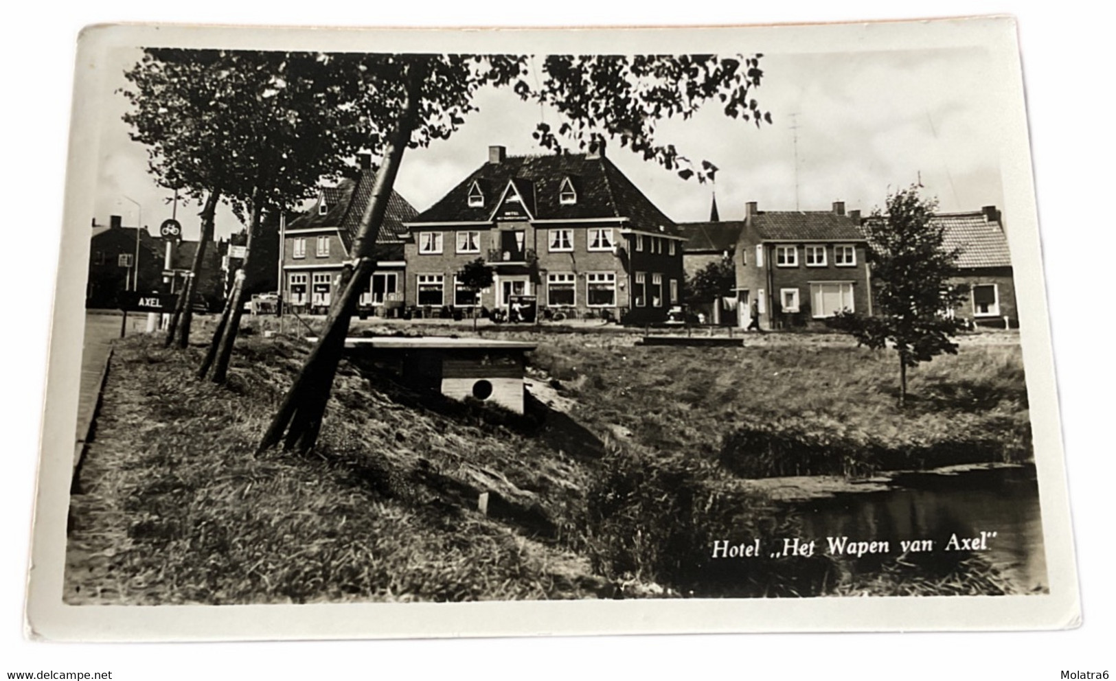 #1166 - Hotel ‘Het Wapen Van Axel’, Axel 1960 (ZL) - Axel