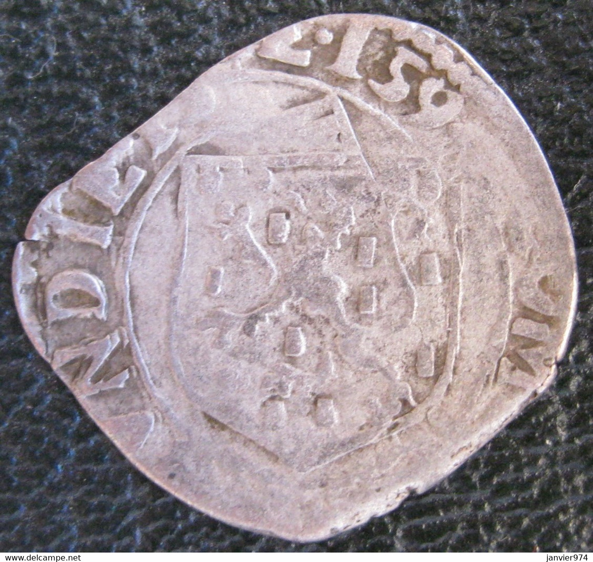 Comté De Dole , Carolus 1594 Philippe II , En Argent - Franche-Comté