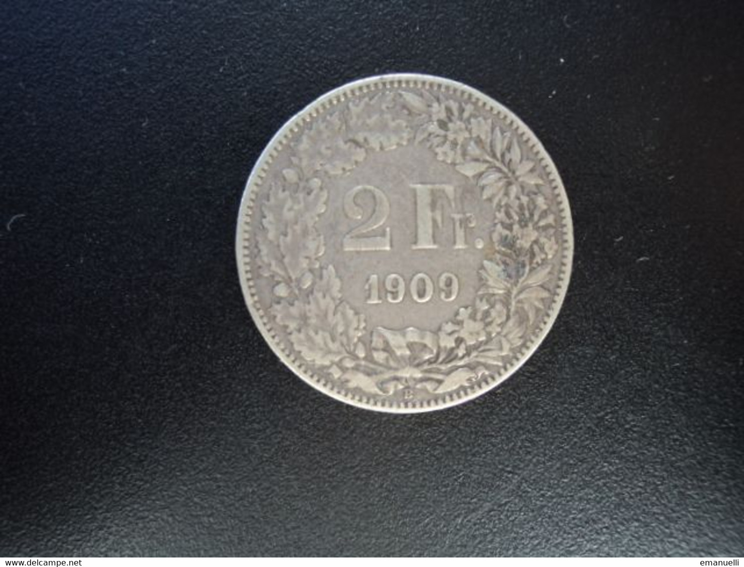 SUISSE : 2 FRANCS  1909 B    KM 21     TTB - 2 Franken