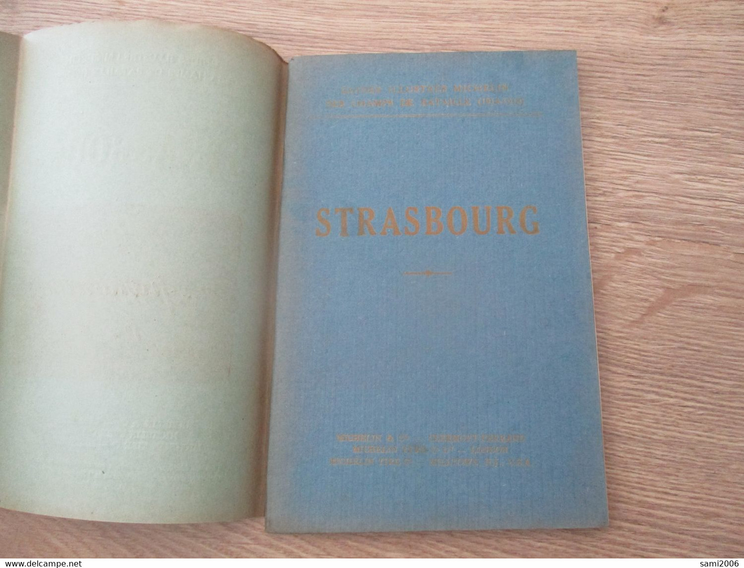 GUIDE ILLUSTRE MICHELIN CHAMPS DE BATAILLE ( 1914-18 ) 67 STRASBOURG - Michelin (guides)