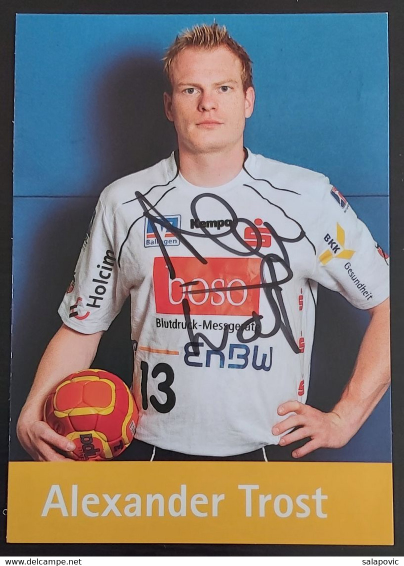 Alexander Trost  HBW Balingen-Weilstetten Handball Club   SL-2 - Pallamano