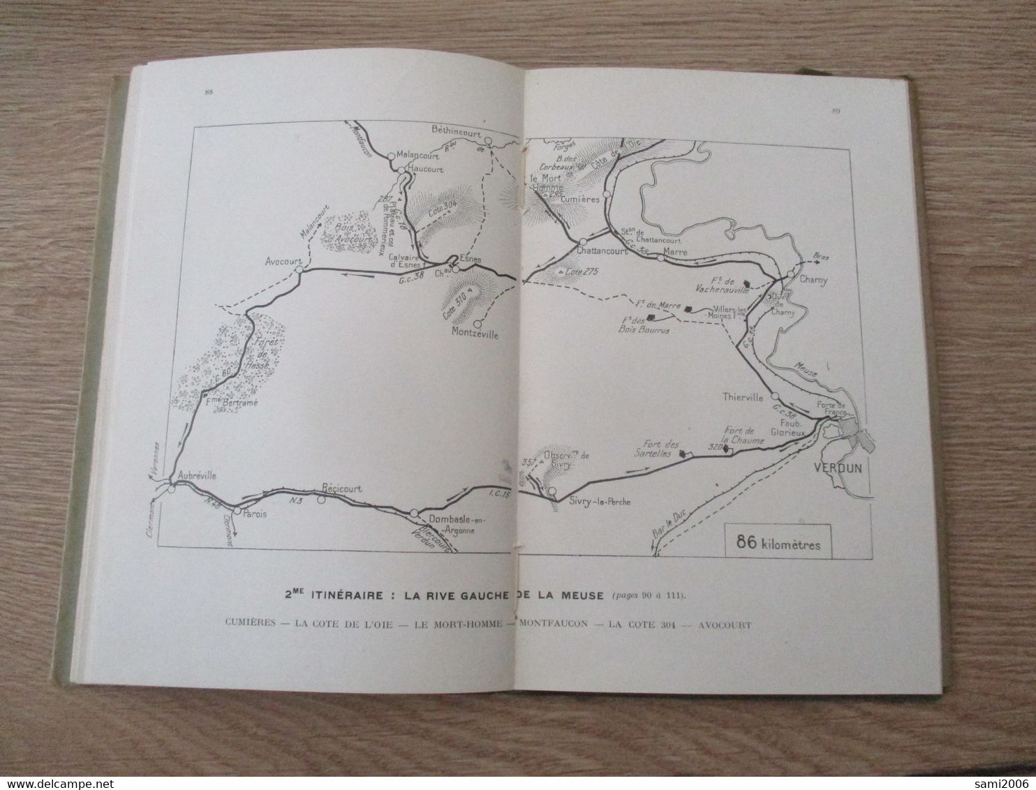 GUIDE ILLUSTRE MICHELIN CHAMPS DE BATAILLE ( 1914-18 ) 55 LA BATAILLE DE VERDUN