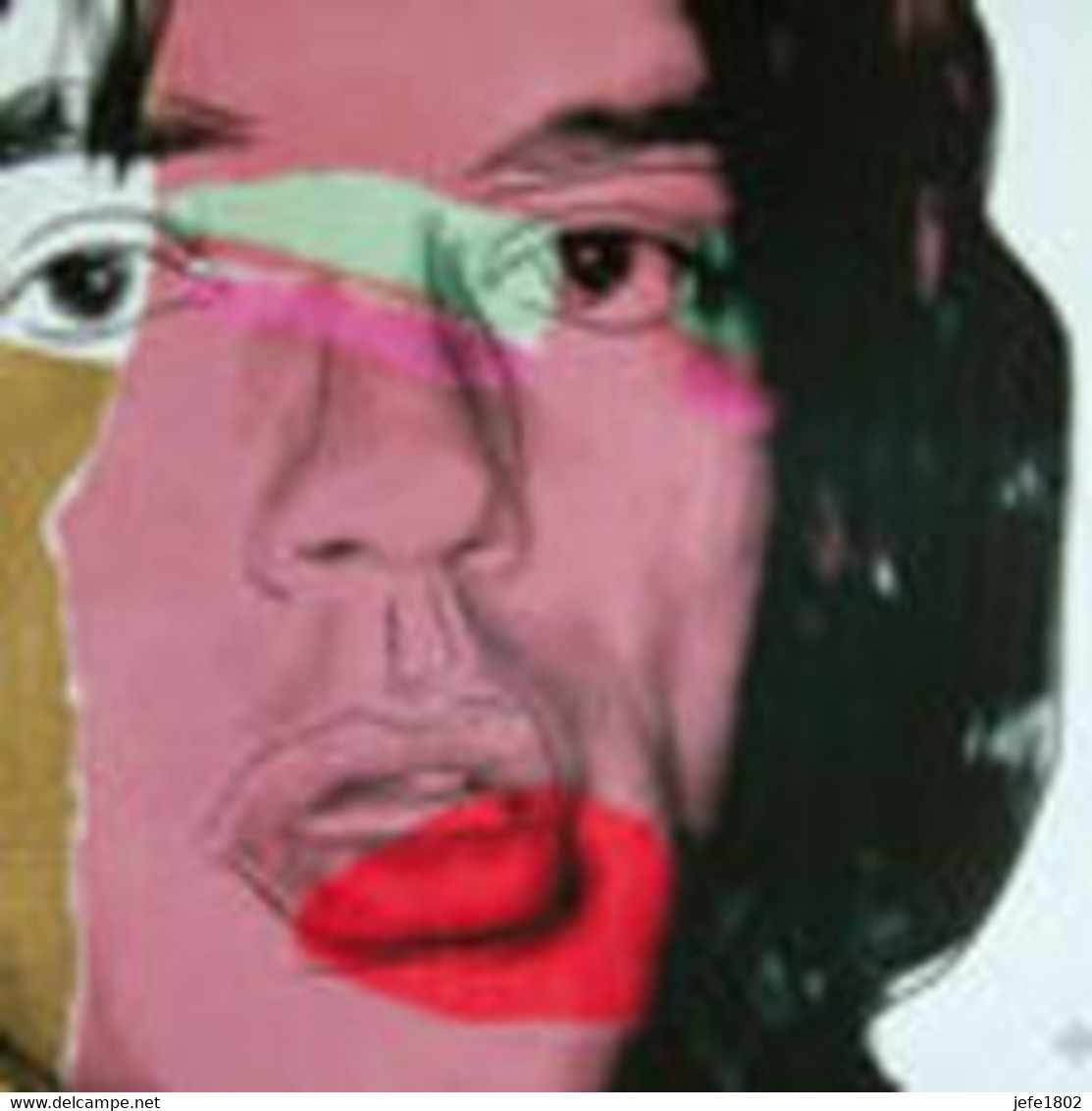 Mick JAGGER - The Rolling Stones - Andy WARHOL - Poster 1975 - Plakate & Poster