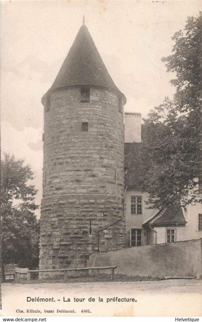 Delémont La Tour De La Préfecture - Delémont