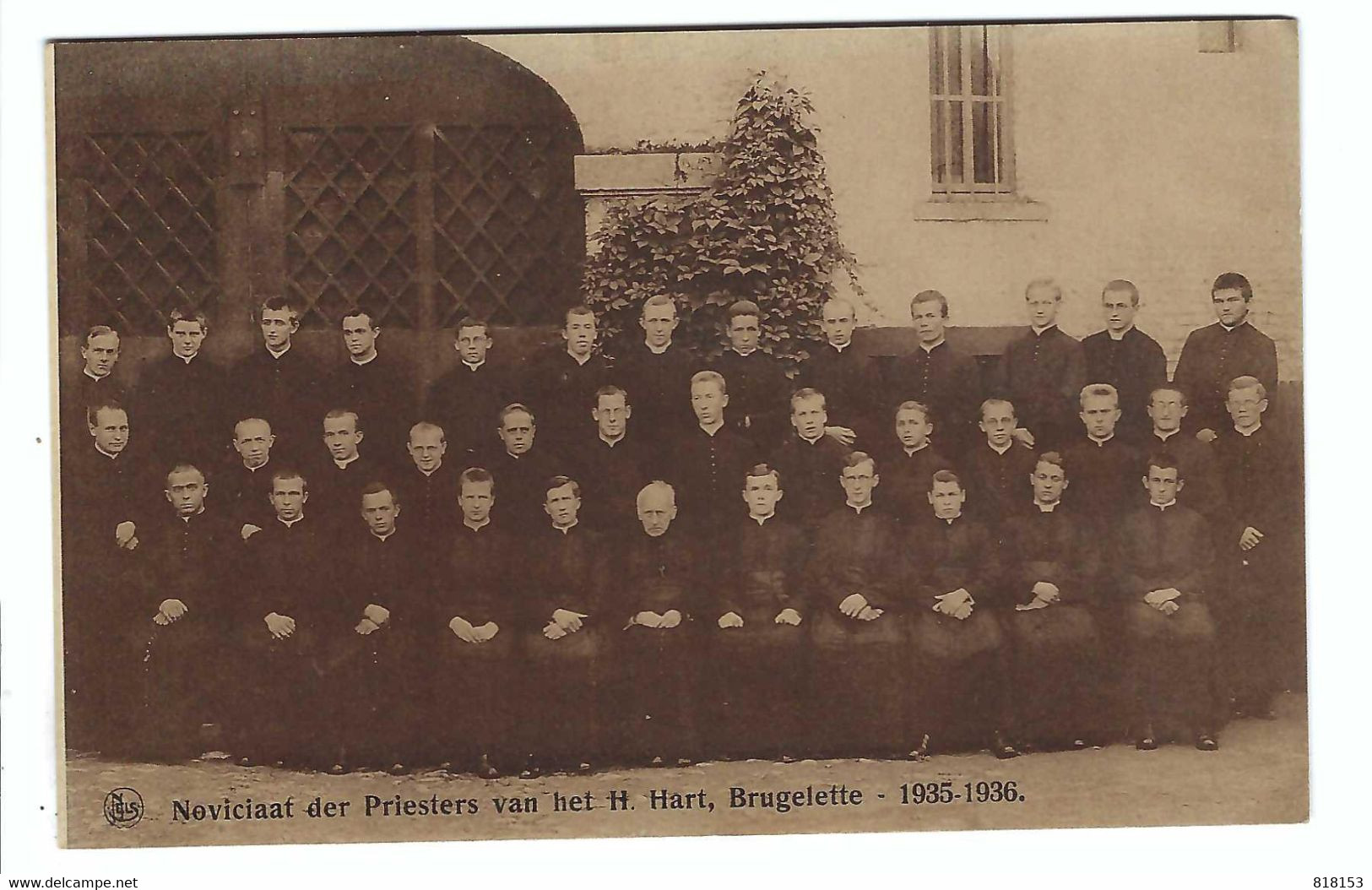 Brugelettes   Noviciaat Der Priesters V H  H Hart - 1935 - 1936 - Brugelette