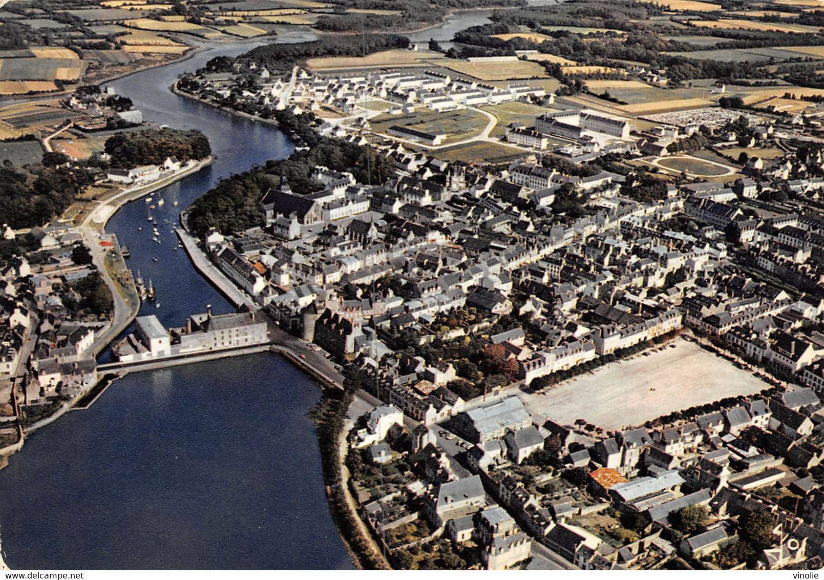 MO-22-154 : PONT-L'ABBE. VUE AERIENNE. - Pont L'Abbe