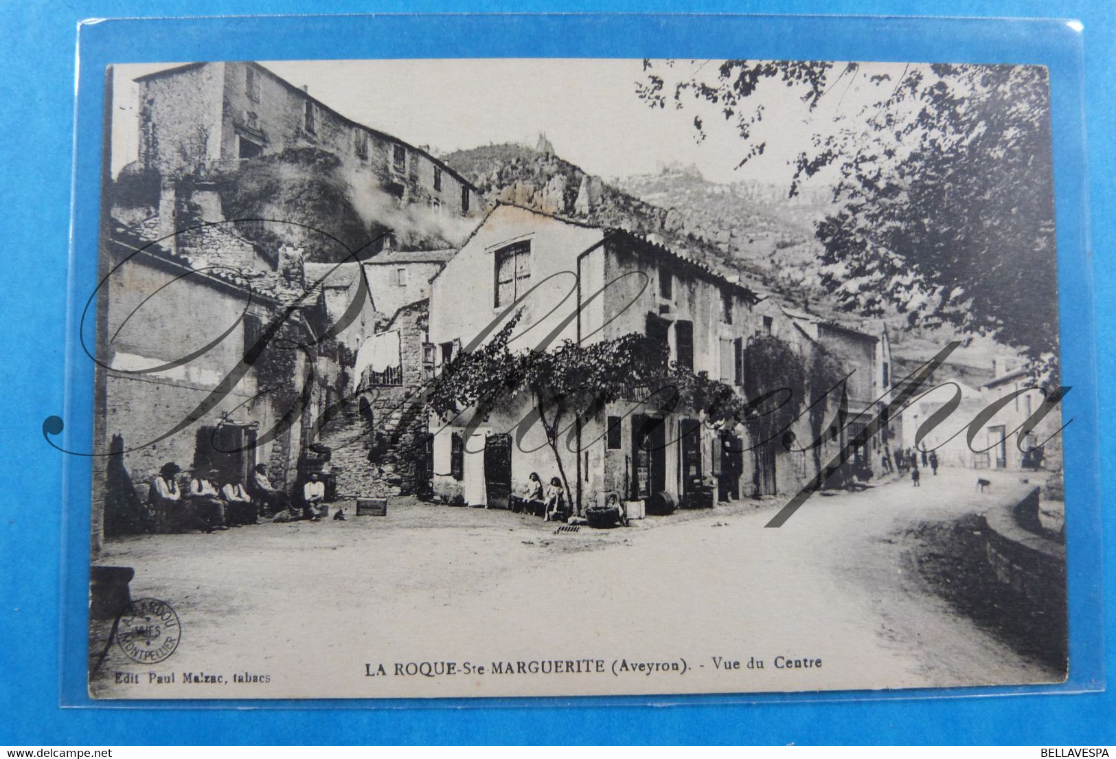 La Roque Ste Marguerite Aveyron . Vue Du Centre ./ Edit Paul Malzac. -A Bardou - Autres & Non Classés