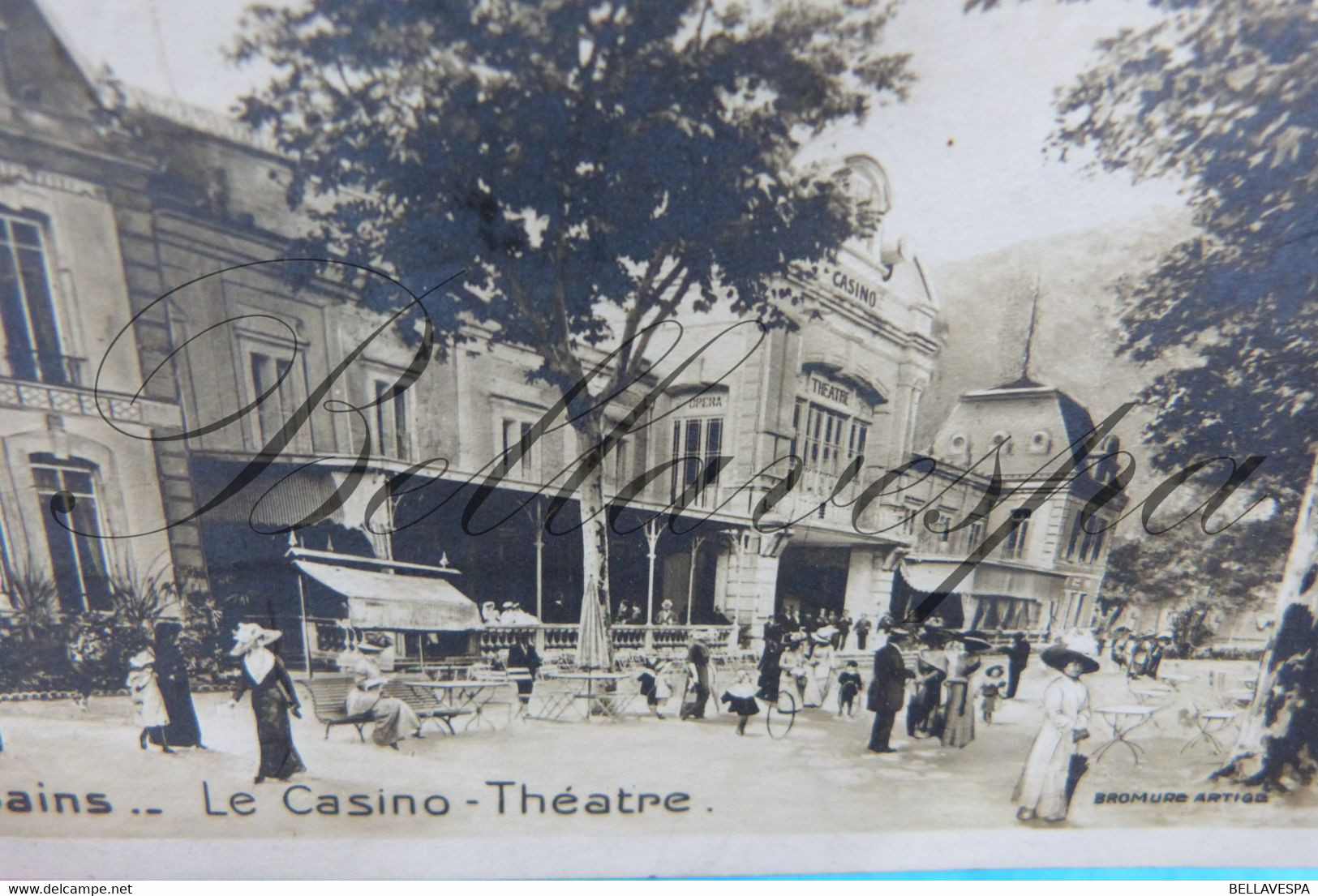 Vals-les-Bains. Le Casino-Théatre.  Edit Bromure Artige.Photo Montage. 1913 - Vals Les Bains