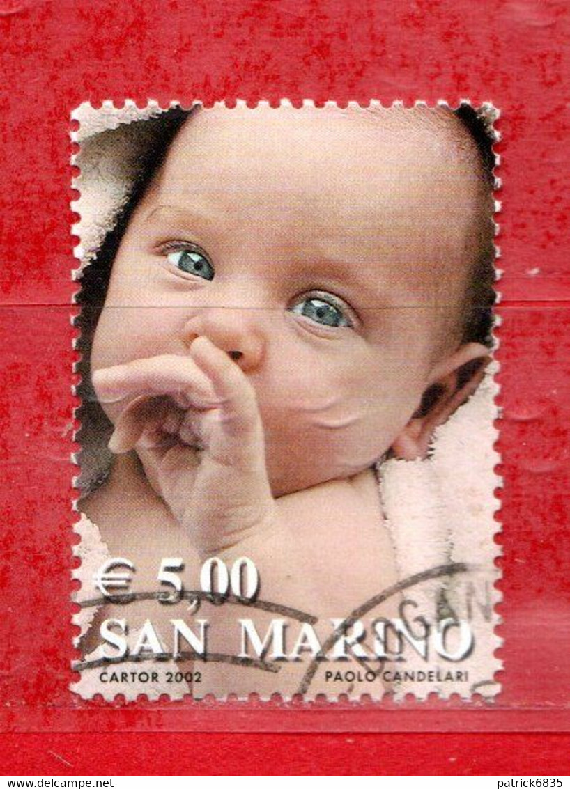 San Marino ° 2002 -  I COLORI Della VITA. Unif. 1848. - Usados