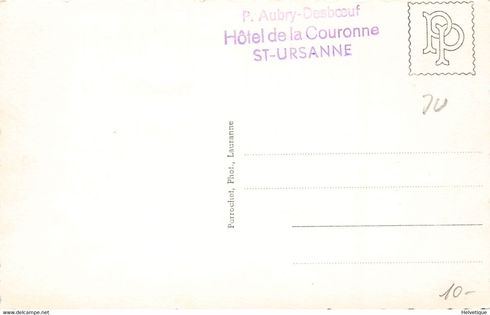 St Ursanne Saint Sceau Hotel De La Couronne - Saint-Ursanne