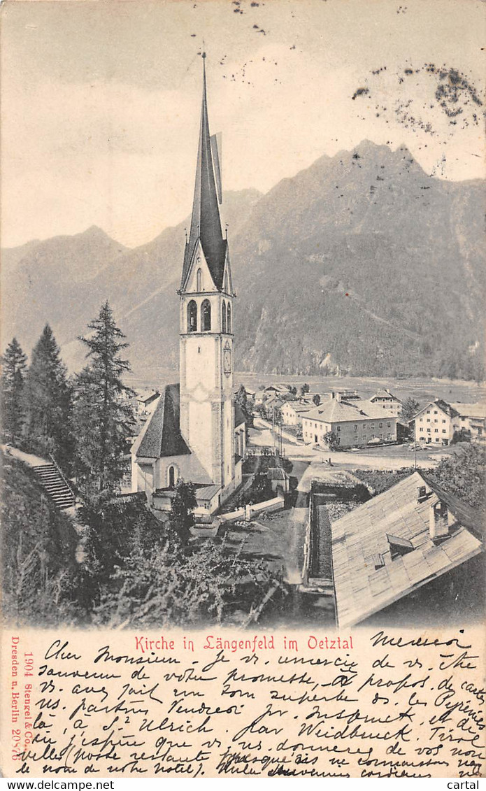 Kirche In Längenfeld Im Oetztal - Längenfeld