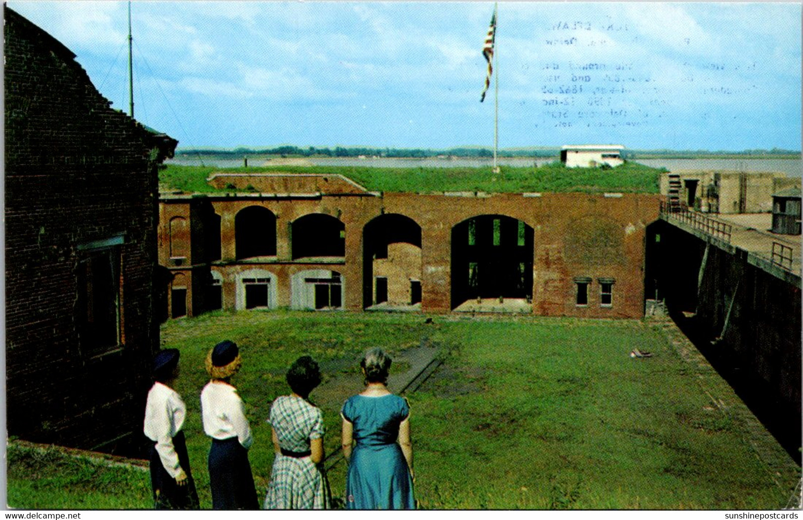 Delaware Delaware City Pea Patch Island Old Fort Delaware - Otros & Sin Clasificación