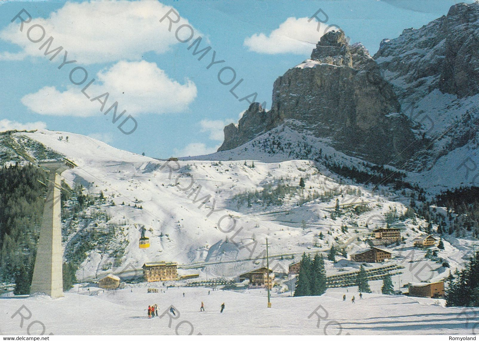 CARTOLINA  PLAN DE GRALBA,BOLZANO,TRENTINO ALTO ADIGE,VAL GARDENA-DOLOMITI-KREUZBODEN M.1790,FUNIVIA,VIAGGIATA 1983 - Bolzano