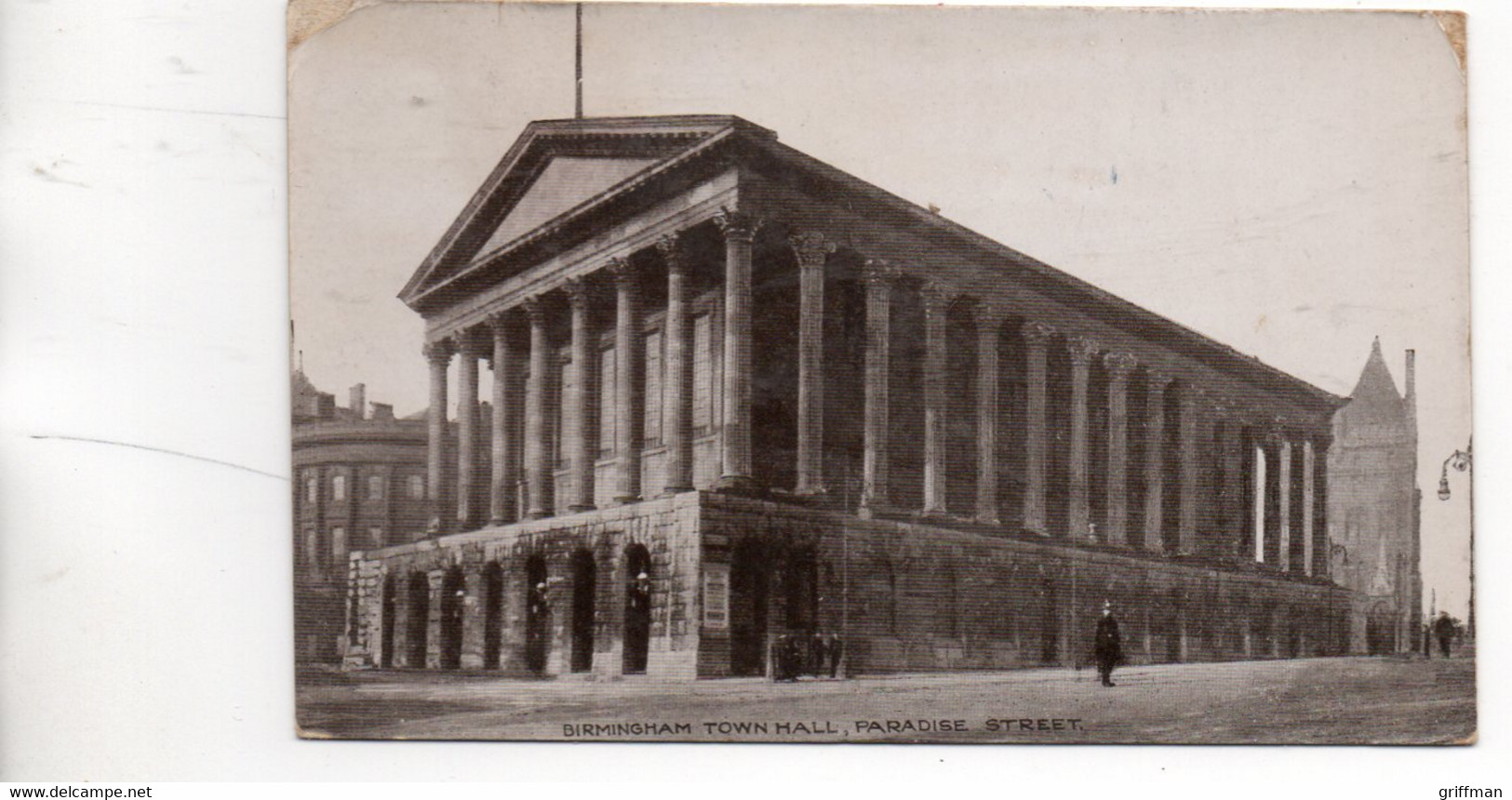 BIRMINGHAM TOWN HALL PARADISE STREET CPA GLACEE - Birmingham