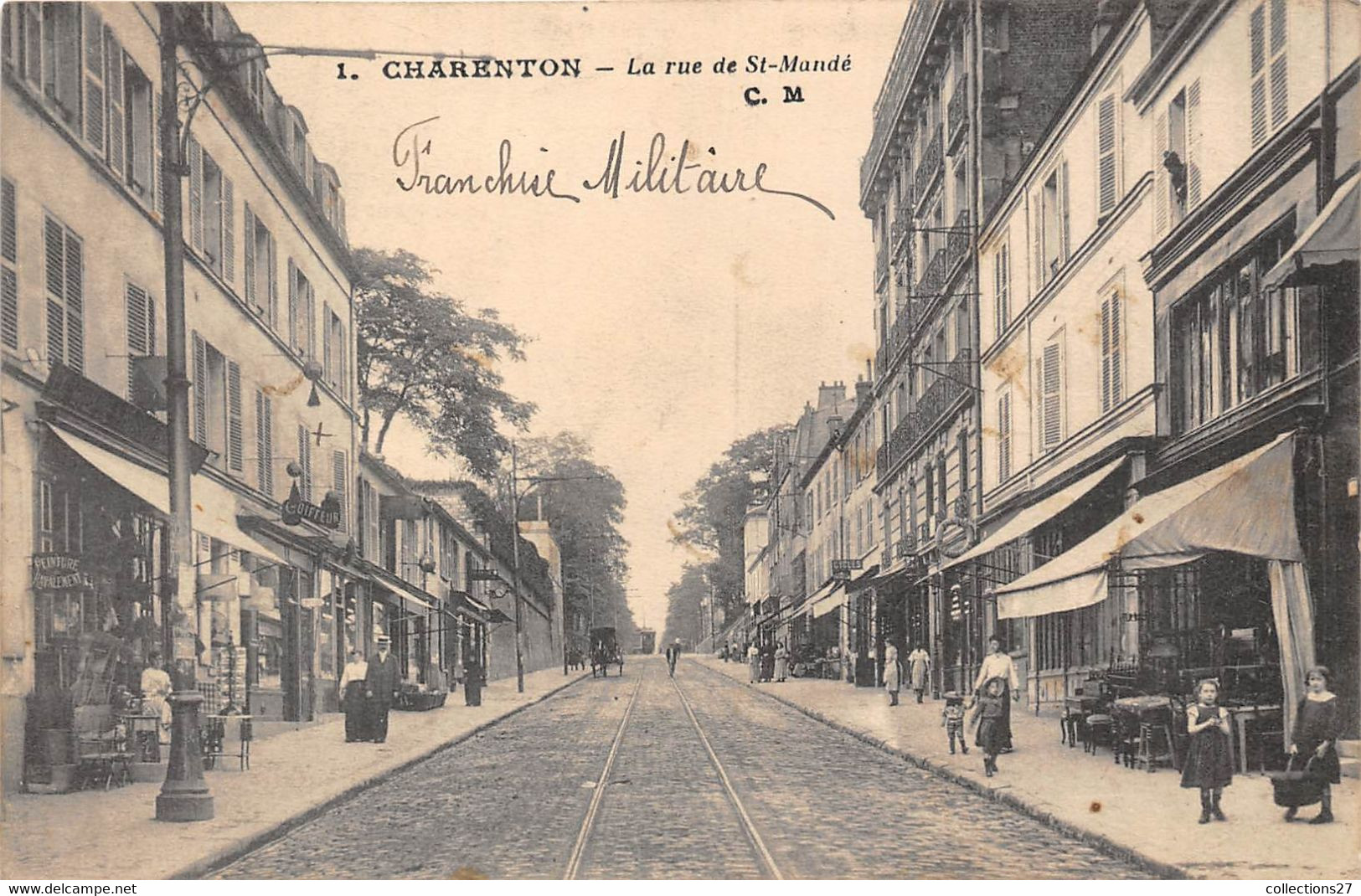 94-CHARENTON- LA RUE DE SAINT-MANDE - Charenton Le Pont