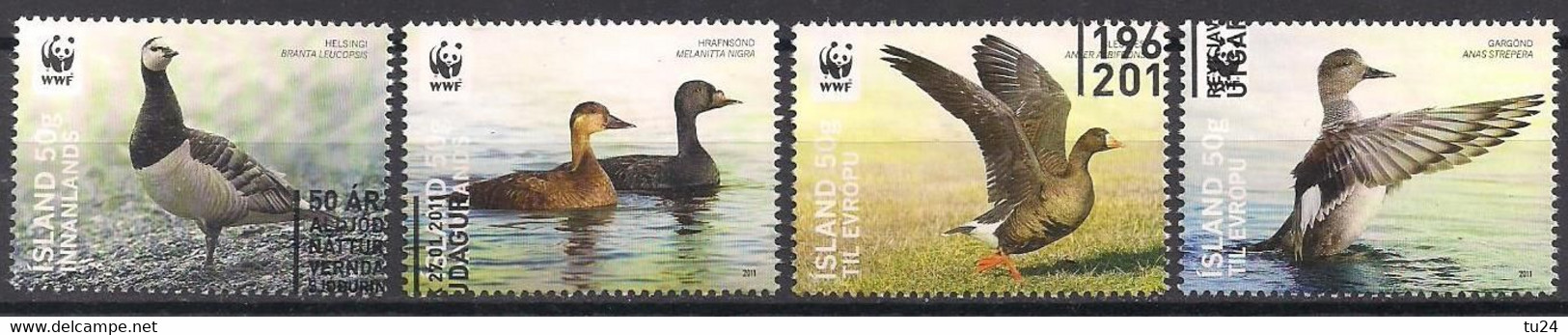 Island  (2011)  Mi.Nr.  1298 - 1301  Gest. / Used  (5cn07) - Used Stamps