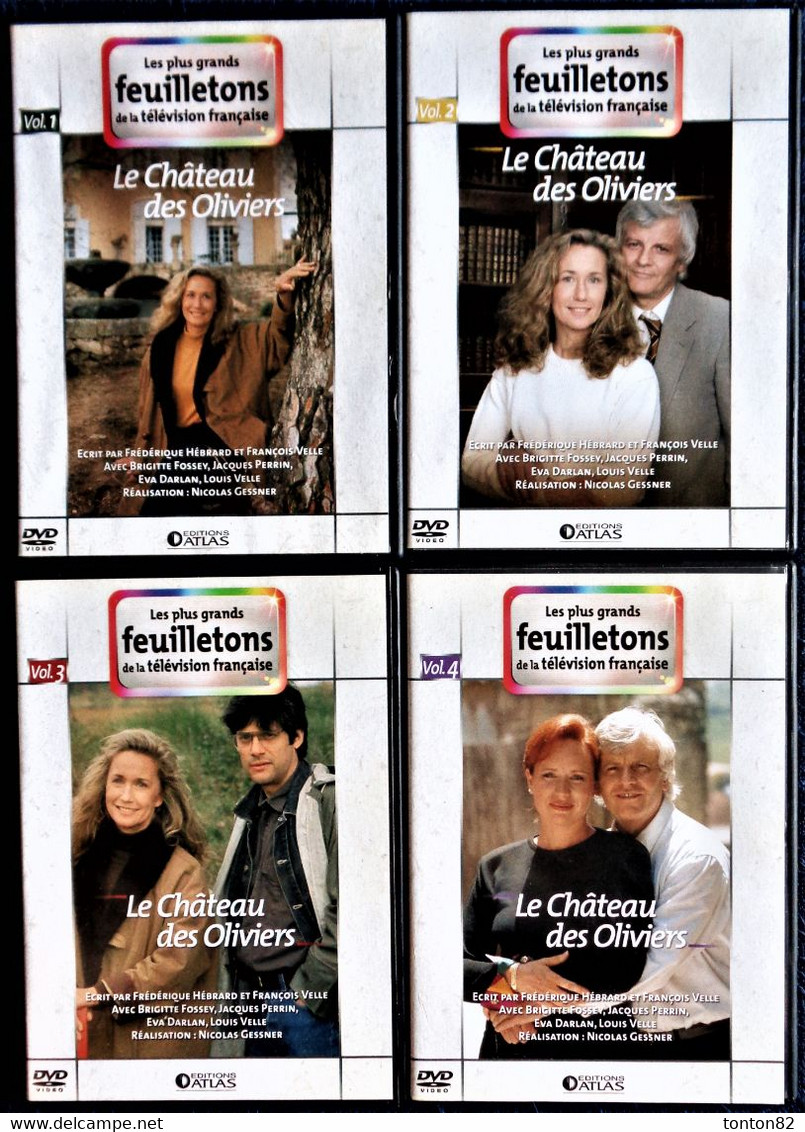 Le Château Des Oliviers - Vol. 1,2, 3, 4 - Brigitte Fossey - Jacques Perrin - Louis Velle - Eva Darlan . - Serie E Programmi TV