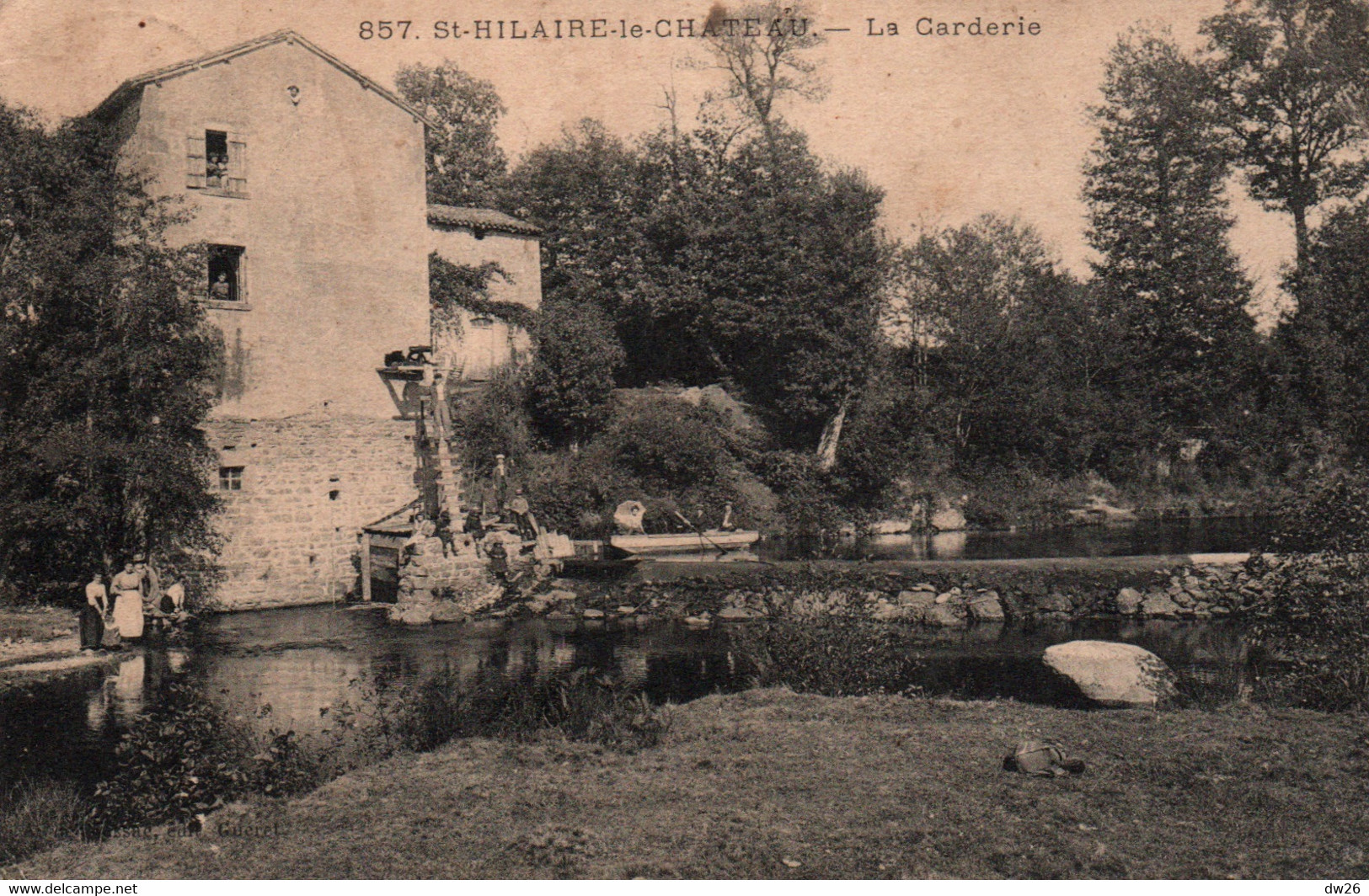 St Saint Hilaire-le-Château (Creuse) La Carderie - Edition De Nussac - Carte N° 857 - Sonstige & Ohne Zuordnung