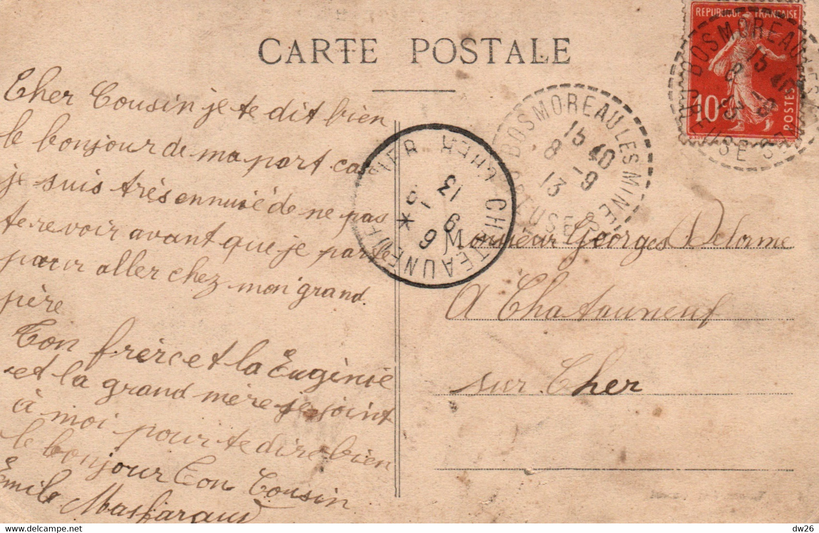St Saint Hilaire-le-Château (Creuse) La Carderie - Edition De Nussac - Carte N° 857 - Sonstige & Ohne Zuordnung