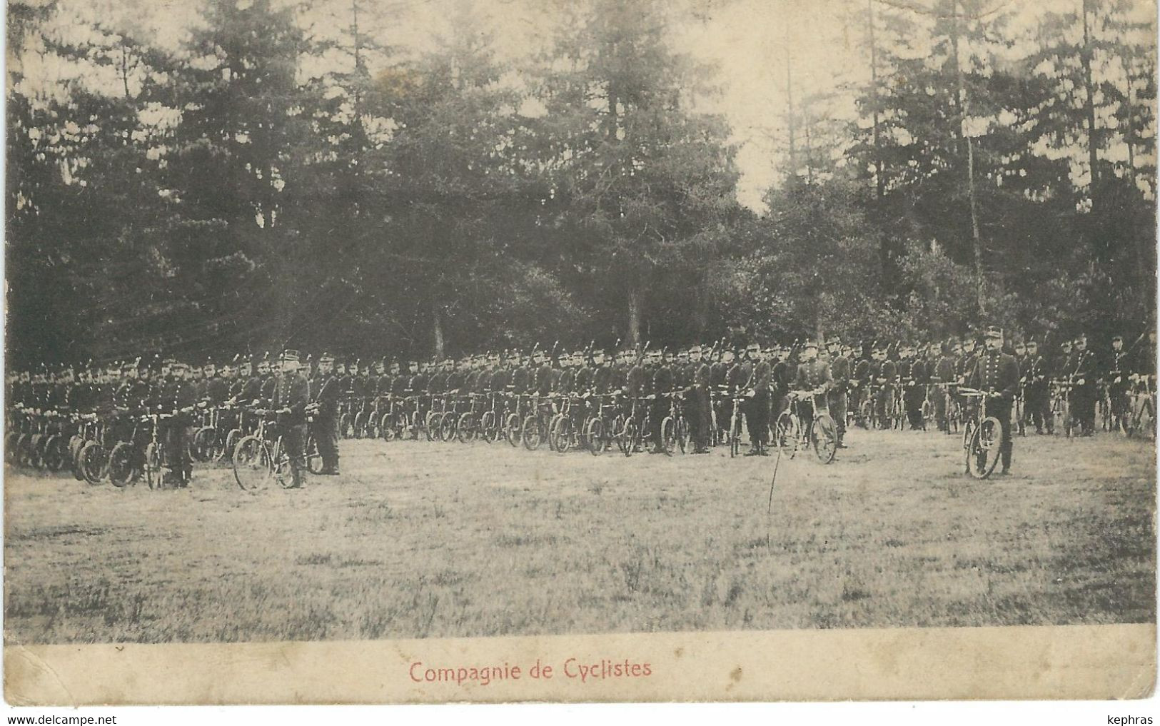 BOURG LEOPOLD - Camp De BEVERLOO : Compagnie De Cyclistes - Cachet De La Poste 1913 - Leopoldsburg (Camp De Beverloo)