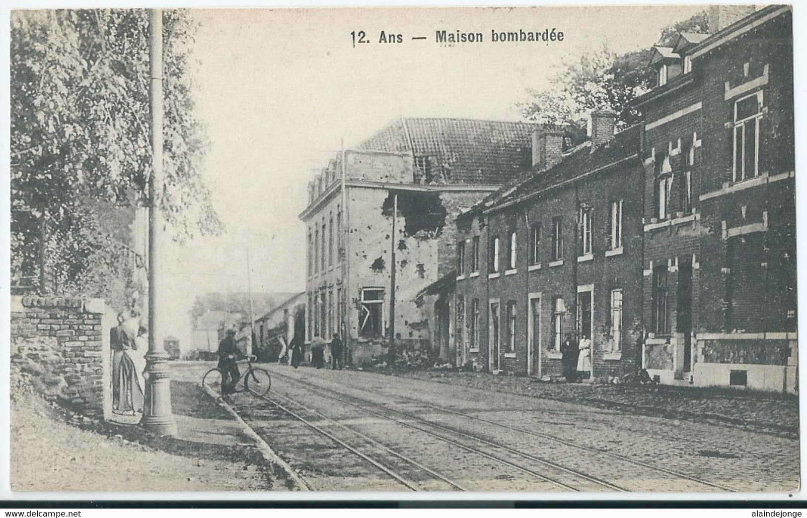 Ans - Maison Bombardée - Ans