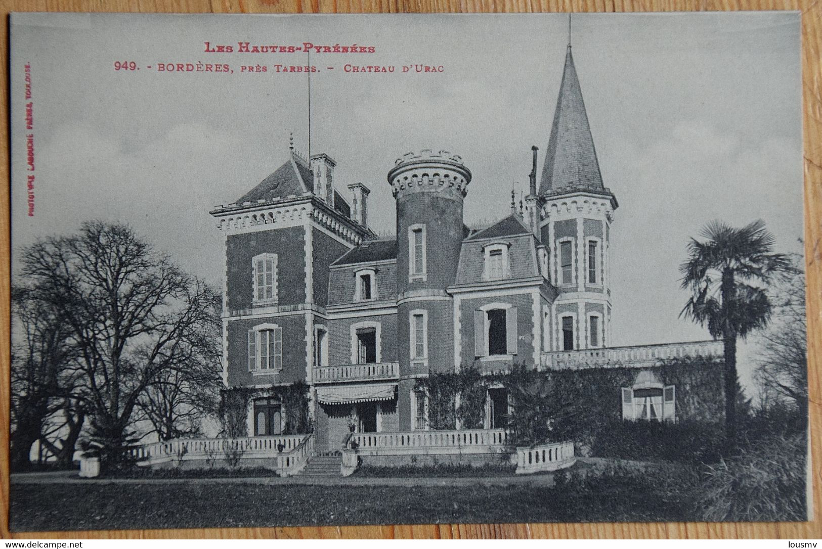 65 : Bordères Près Tarbes - Château D'Urac - (n°23186) - Borderes Louron