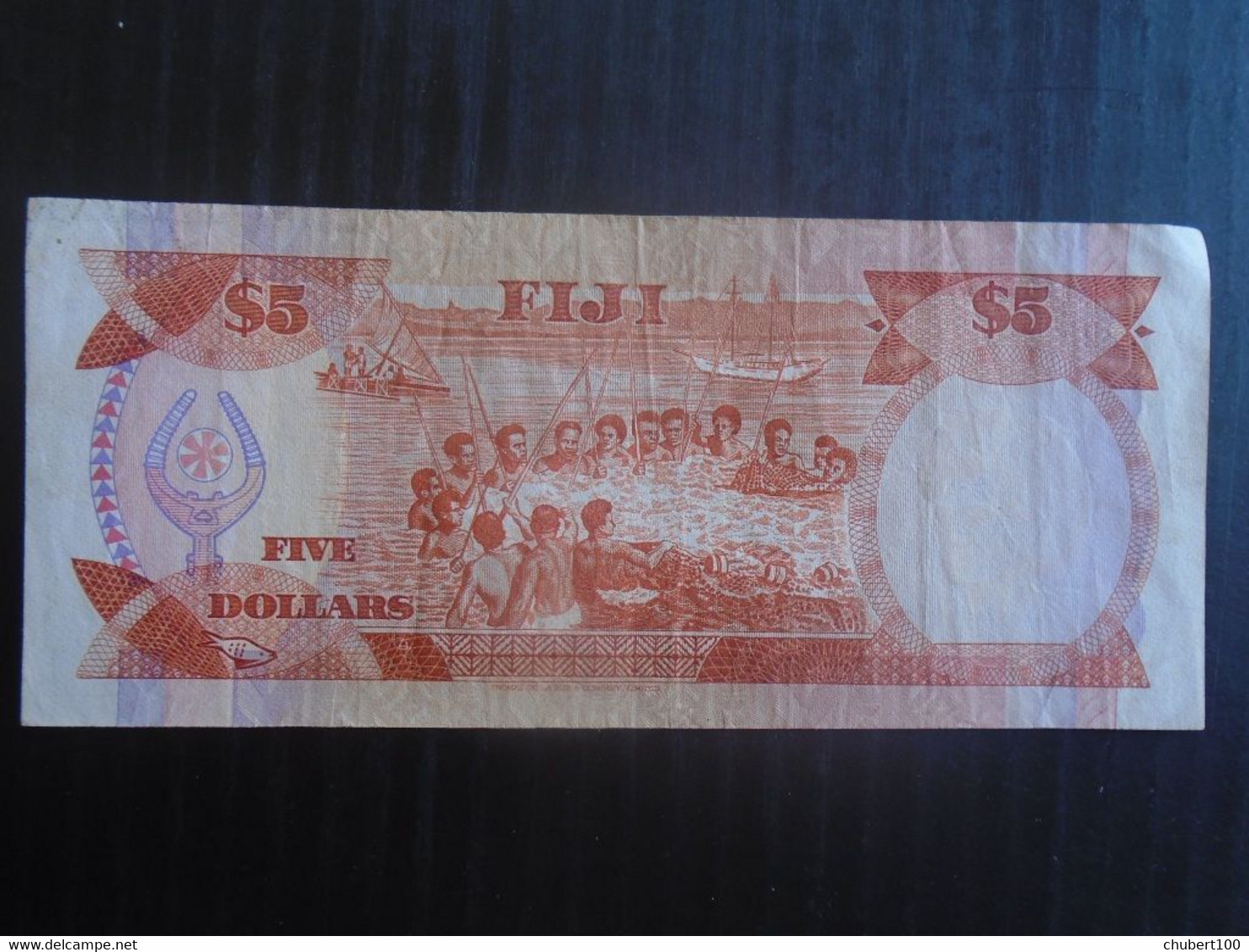 FIJI ,  P 83a , 5 Dollars , ND 1983, VF/EF - Fidji