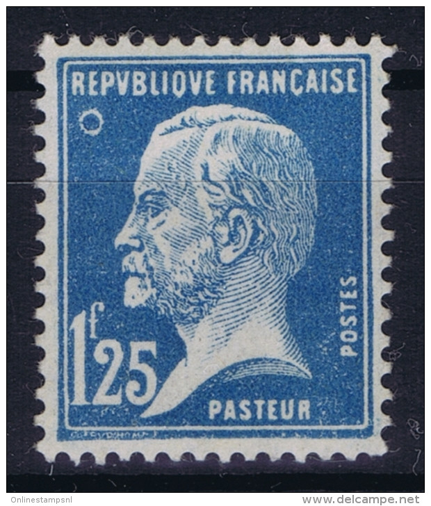 France : Yv  180 Lune Moon Dans Le Timbre  MH/* Falz/ Charniere - 1922-26 Pasteur