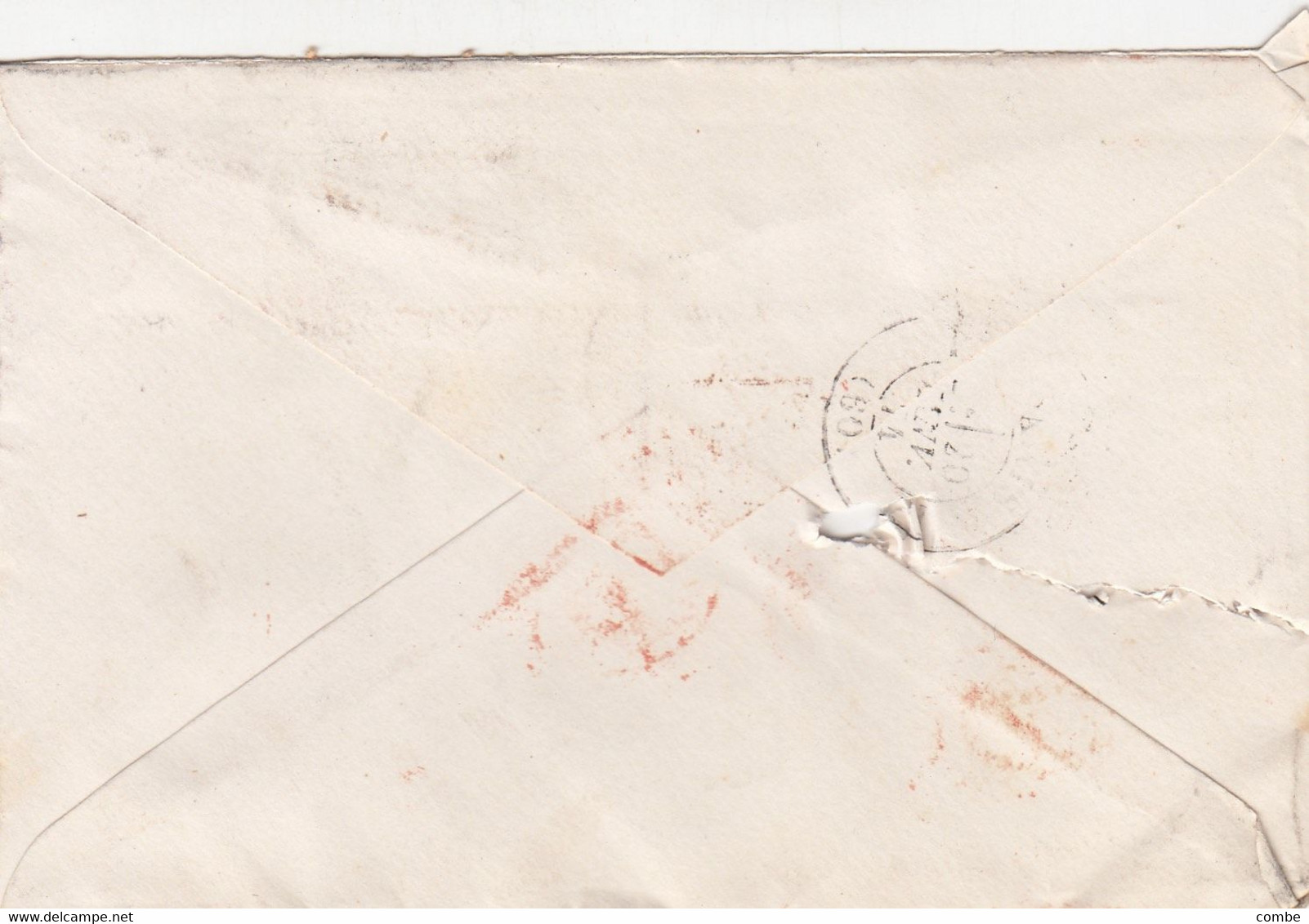 LETTRE. 1874. LONDON WC 18. POUR PARIS. PD. CALAIS. 1p + 3p (12) - Briefe U. Dokumente