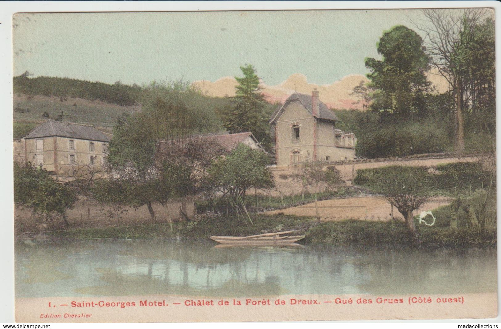 Saint-Georges-Motel (27 - Eure) Châlet De La Forêt De Dreux. Gué Des Grues - Saint-Georges-Motel