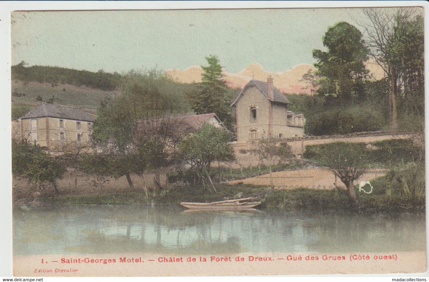 Saint-Georges-Motel (27 - Eure)  Pont Du Gué Des Grues Sur La Rivière De L'Eure - Saint-Georges-Motel