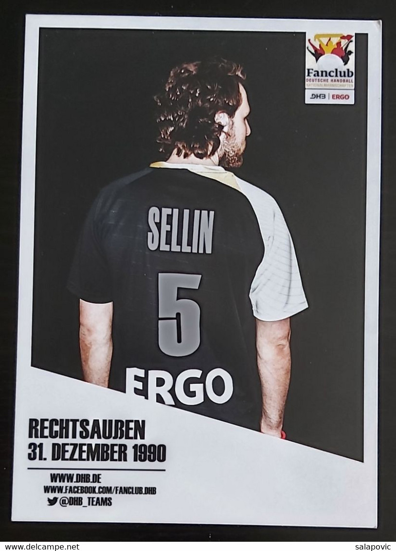 Johannes Sellin Germany Handball Federation Handball National Team   SL-2 - Balonmano