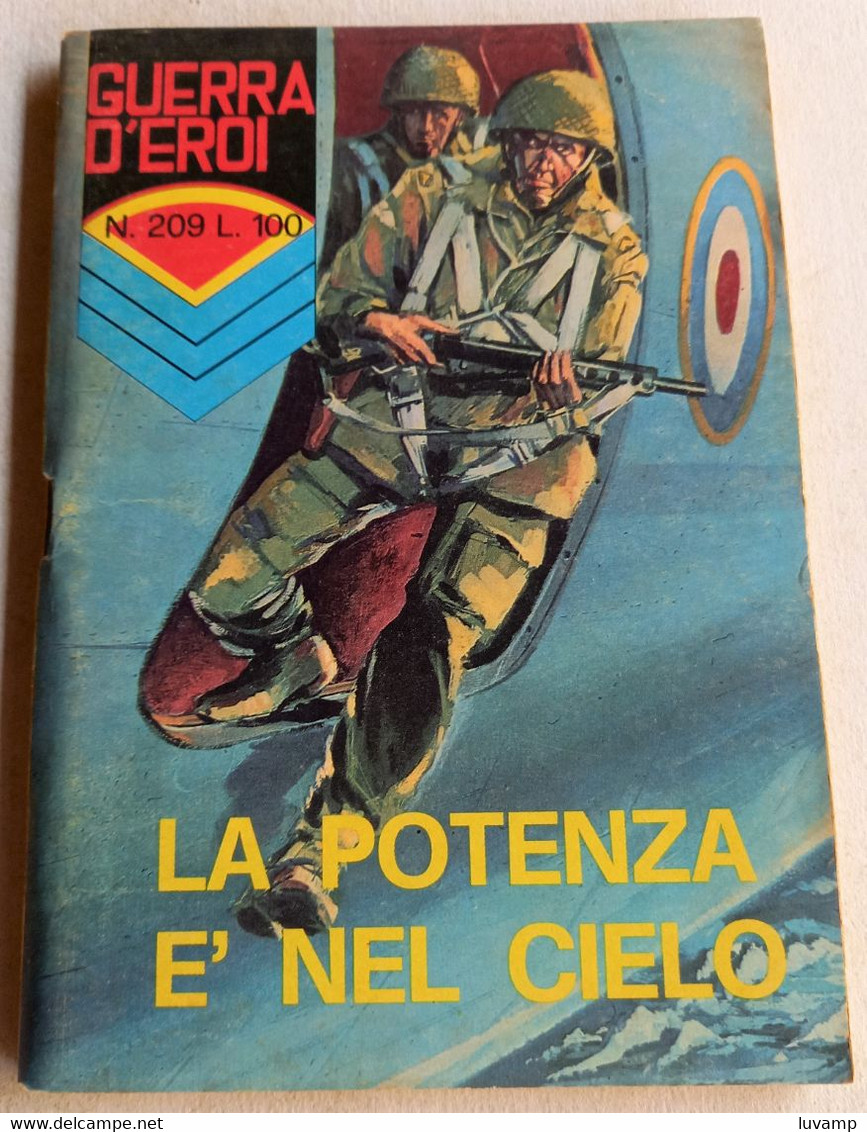 GUERRA D'EROI  -EDIZIONI  CORNO  N. 209 ( CART 38) - Weltkrieg 1939-45