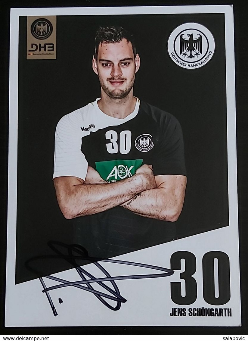 Jens Schongarth Germany Handball Federation Handball National Team   SL-2 - Handball