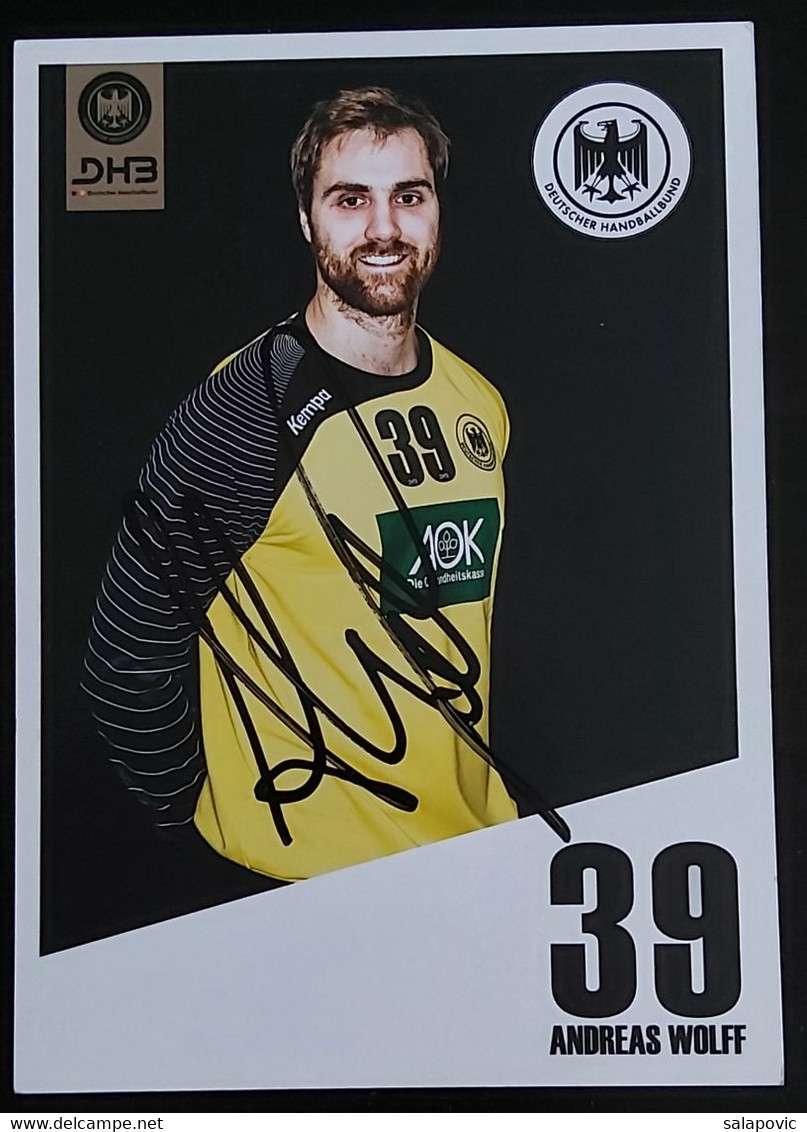 Andreas Wolff Germany Handball Federation Handball National Team   SL-2 - Pallamano