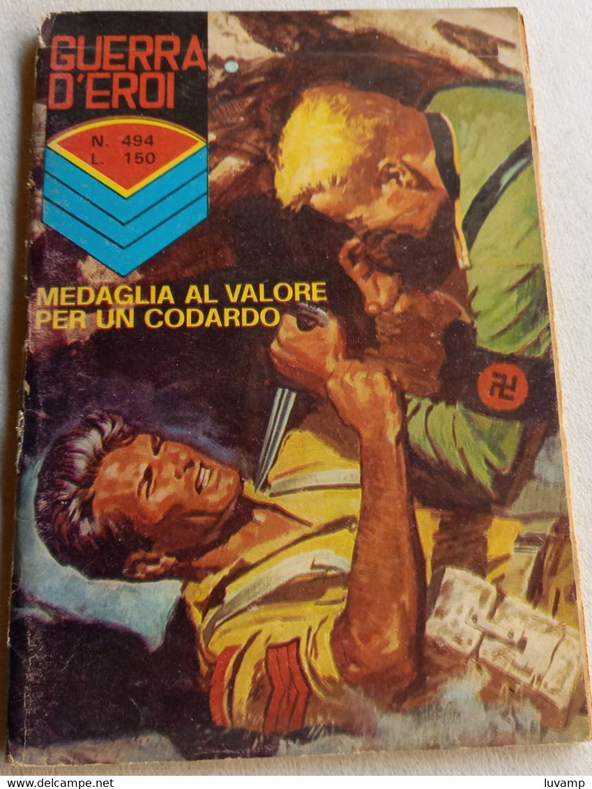 GUERRA D'EROI  -EDIZIONI  CORNO  N. 494 ( CART 38) - Guerra 1939-45