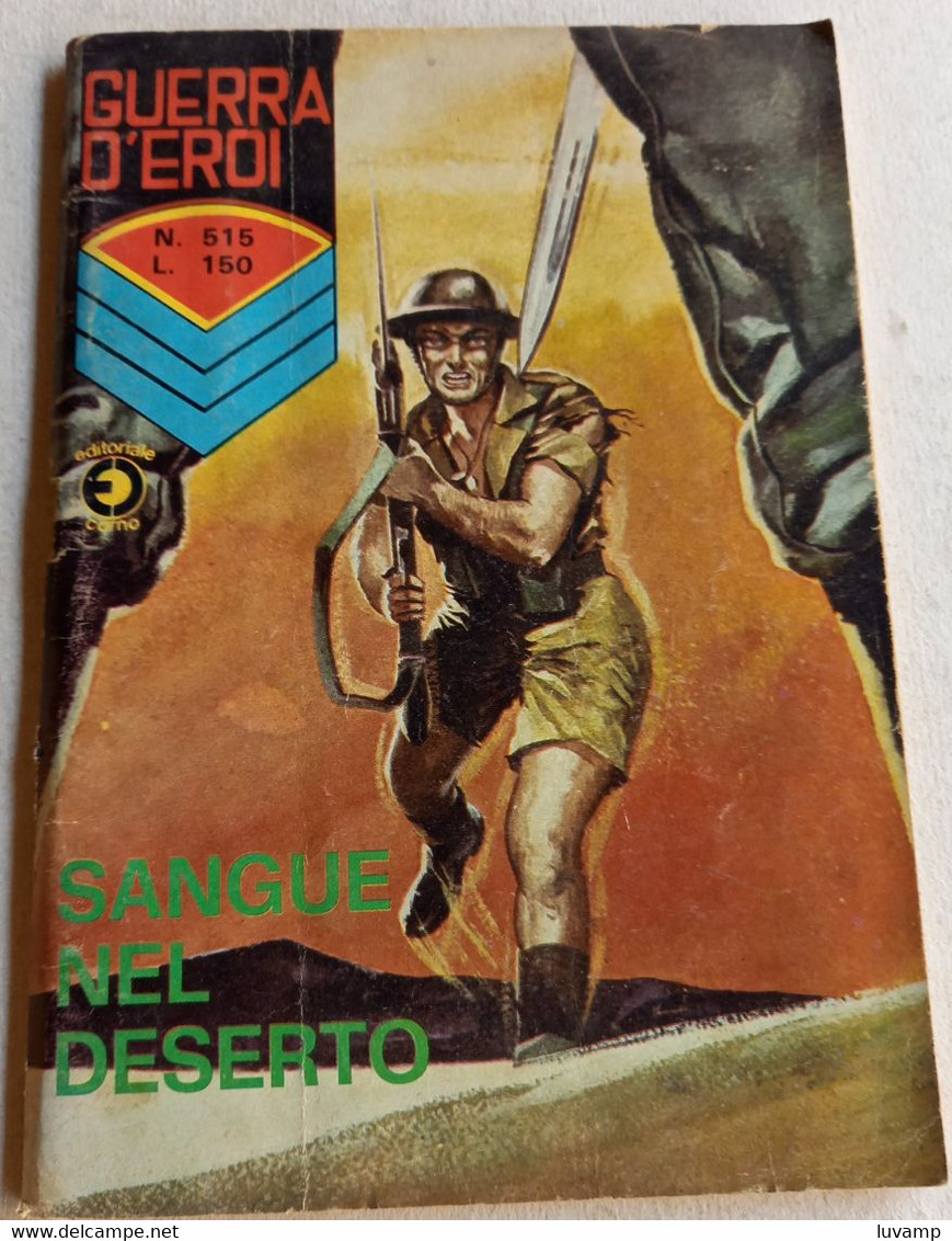 GUERRA D'EROI  -EDIZIONI  CORNO  N. 515 ( CART 38) - Oorlog 1939-45